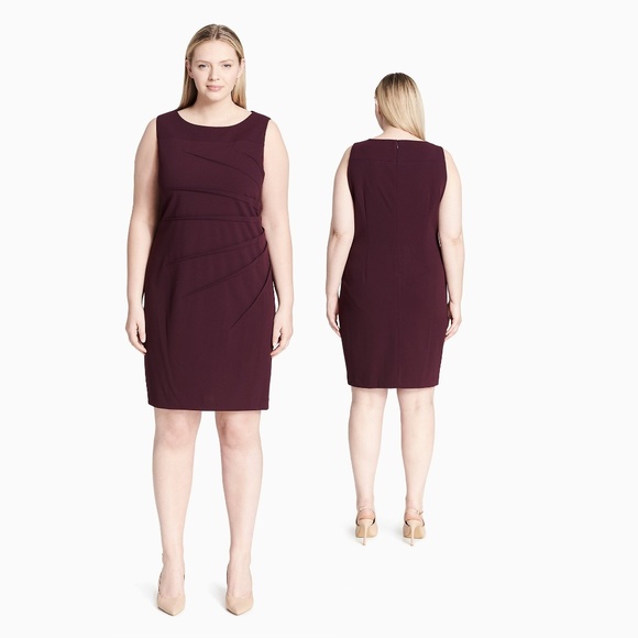 Calvin Klein Dresses & Skirts - NEW Calvin Klein Plus Size Starburst Sheath Dress